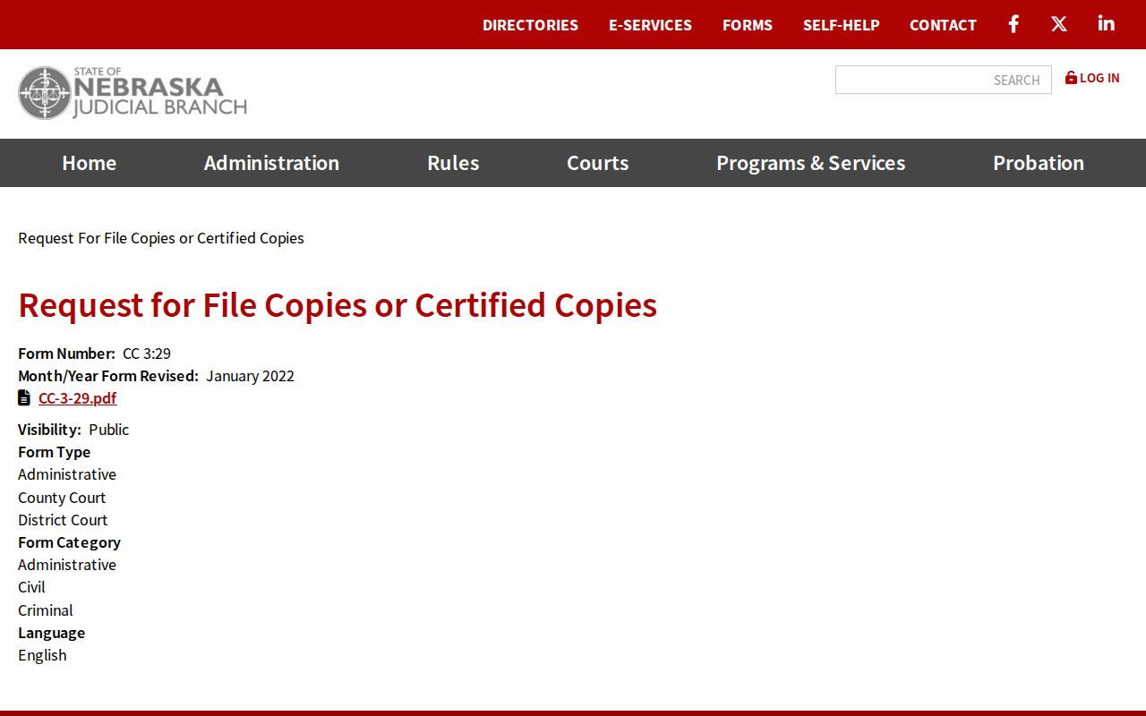 Polk County court record certified copy request guidance