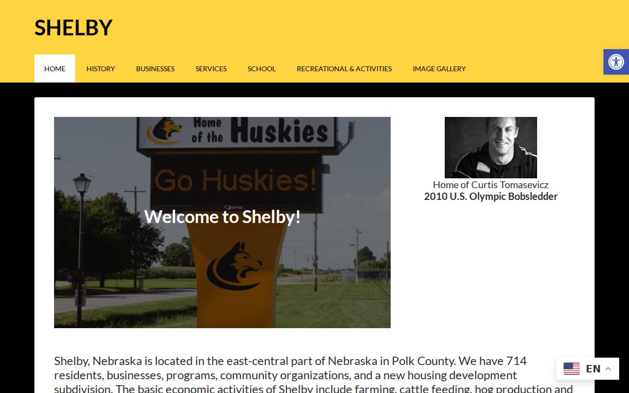 Shelby city context for a Polk County court docket search