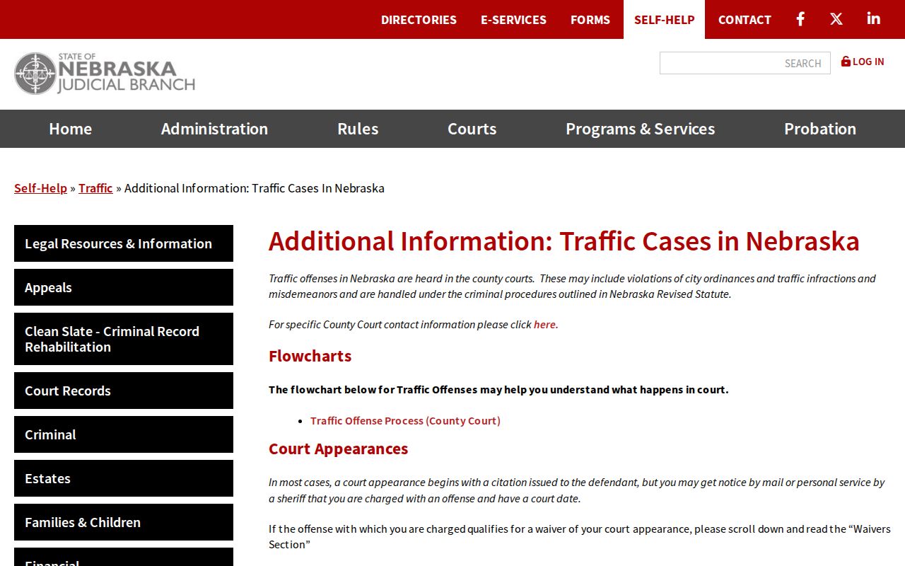 Polk traffic tickets County Court information