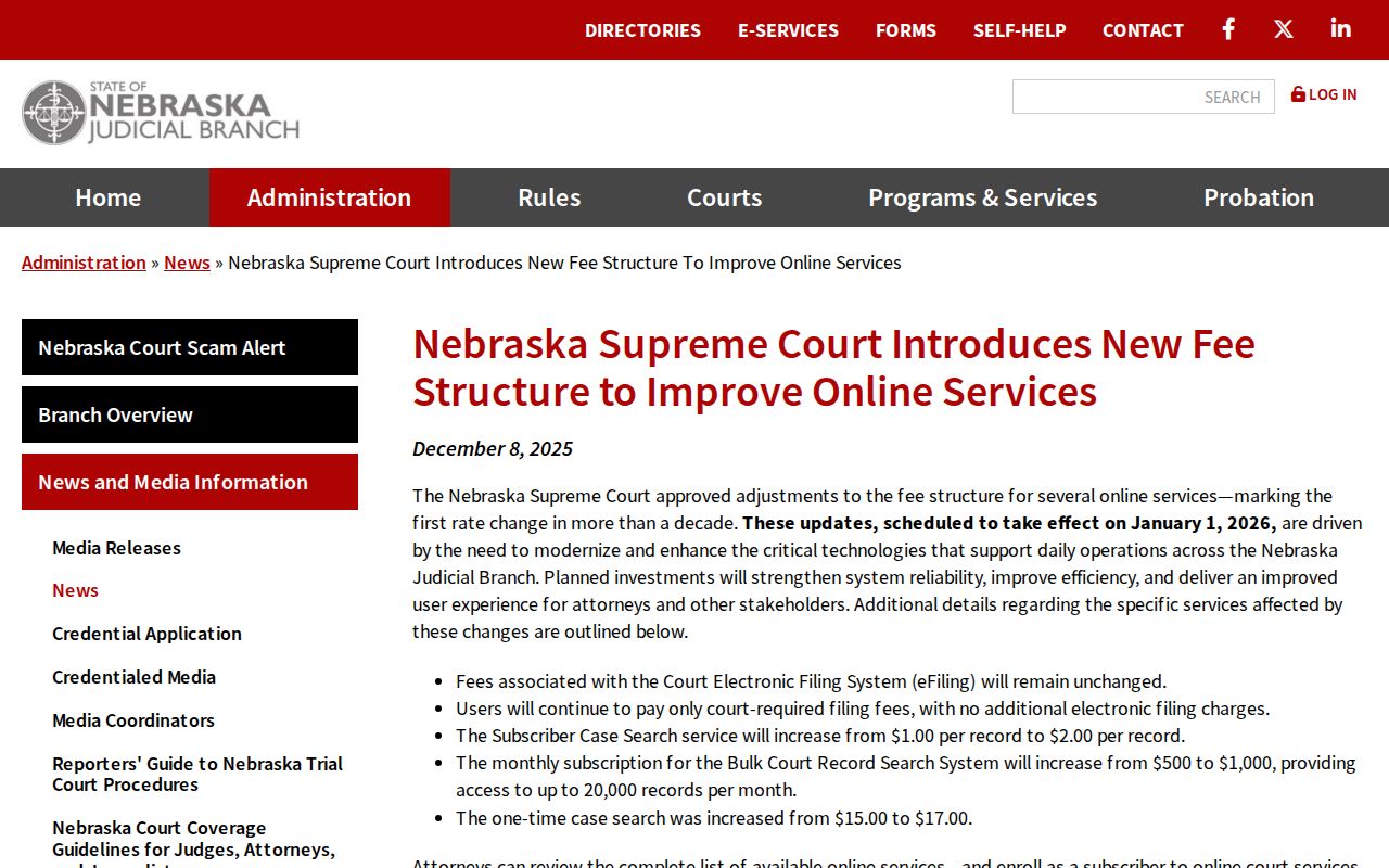Polk traffic ticket current fee structure source
